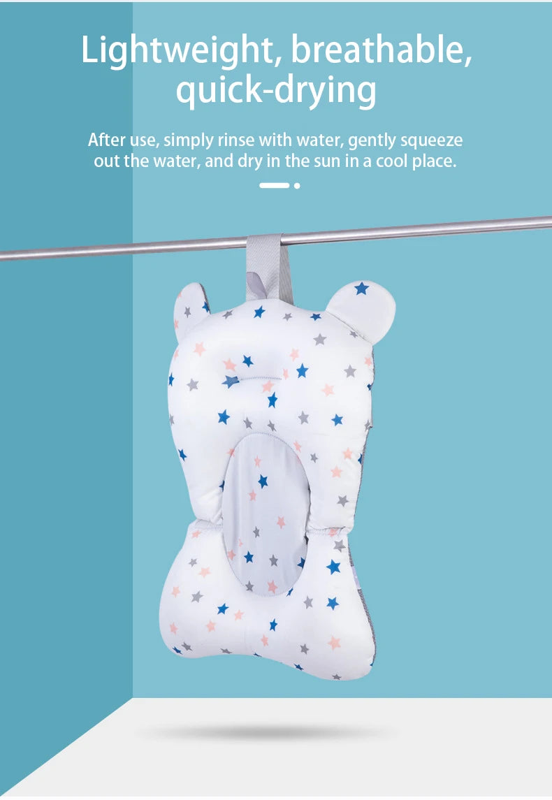 Almohada de Soporte para Baño de Bebé – Antideslizante