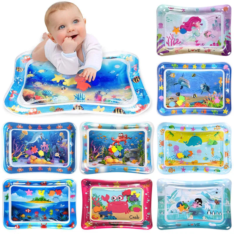 Almohadilla Inflable de Estimulación para Bebé – Tummy Time Acuática