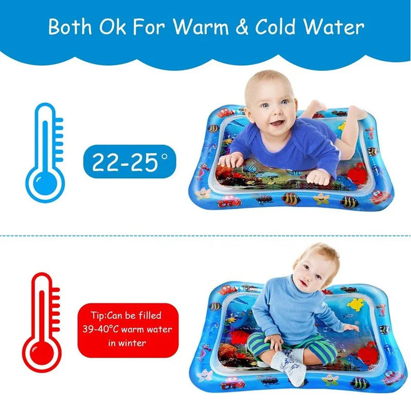 Almohadilla Inflable de Estimulación para Bebé – Tummy Time Acuática