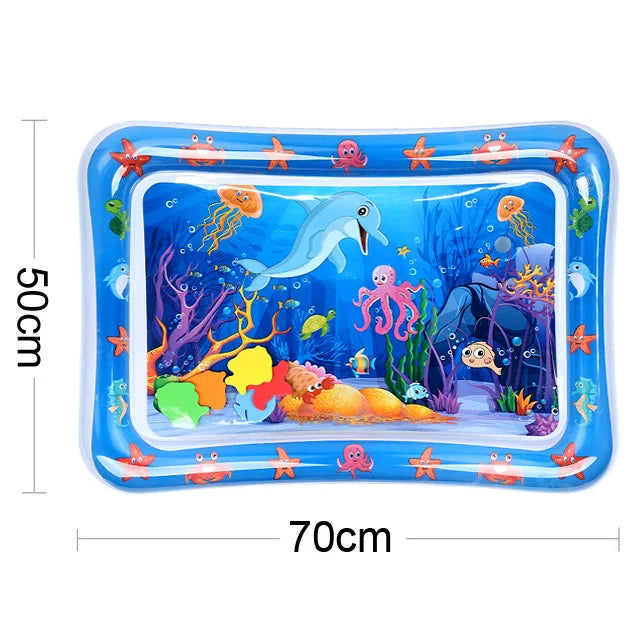 Almohadilla Inflable de Estimulación para Bebé – Tummy Time Acuática
