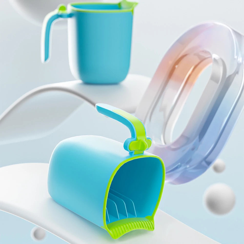 Taza para Enjuagar Cabello del Bebé – Sin Lágrimas, Fácil de Usar