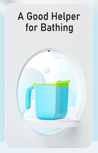 Taza para Enjuagar Cabello del Bebé – Sin Lágrimas, Fácil de Usar