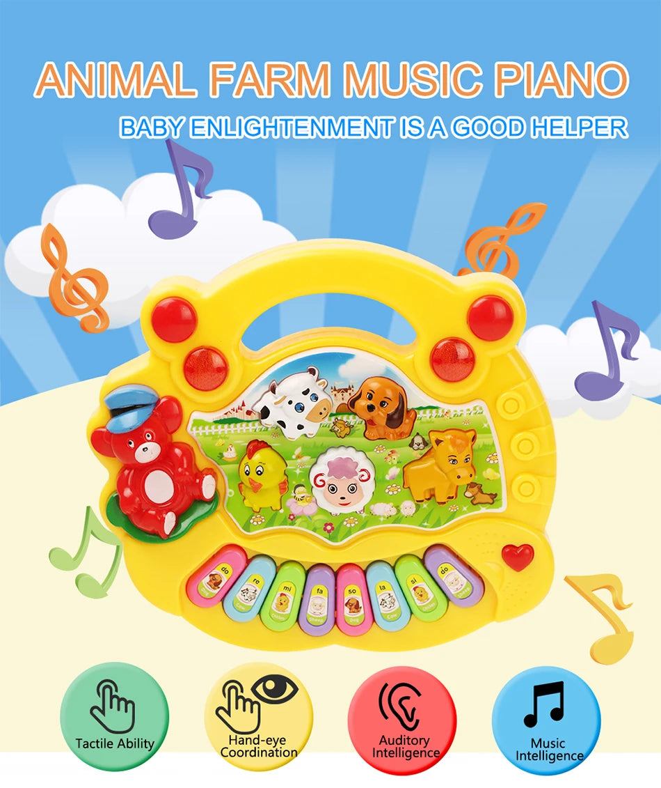 Juguete Musical Infantil – Piano de Mano