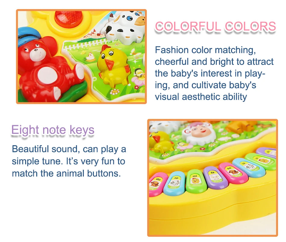 Juguete Musical Infantil – Piano de Mano