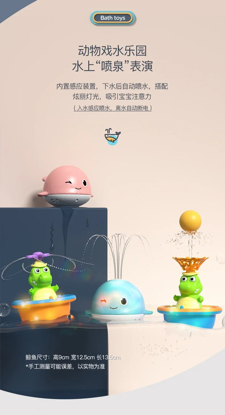 Juguetes de Baño Musicales y de Agua para Niños