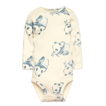 Set de 5 Bodys para Bebé Niño - 100% Algodón