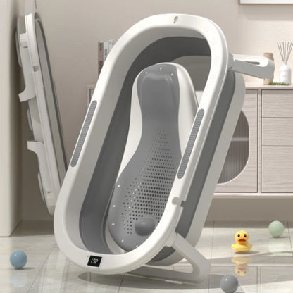 Tina de Baño Plegable para Bebé – Con Soporte Ergonómico