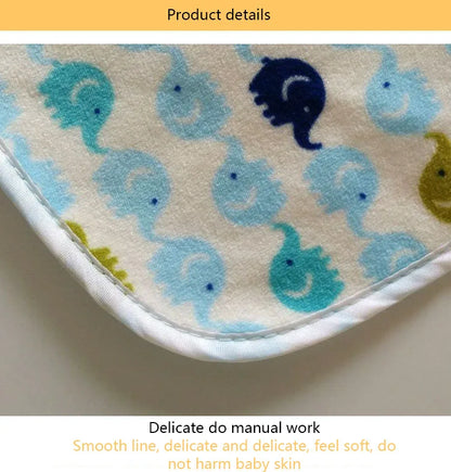 Babero de Bebé con Broche – Diseño de Ositos