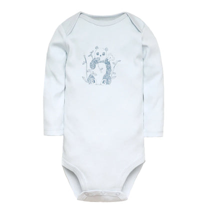 Set de 5 Bodys para Bebé Niño - 100% Algodón