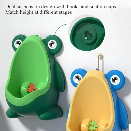 Orinal Portátil de Rana para Niños – Entrenador de Baño Divertido y Práctico
