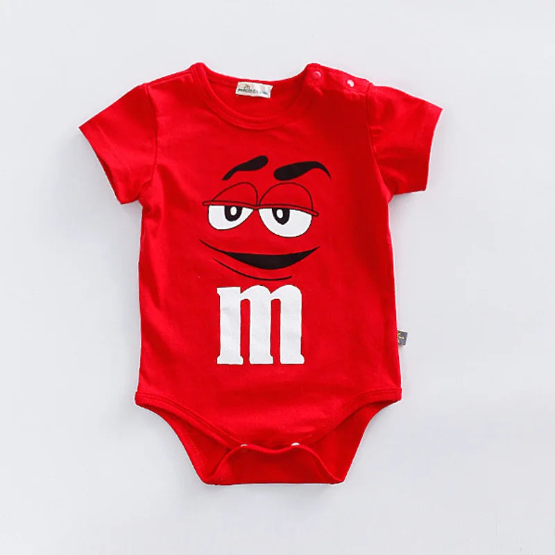 Body de Algodón Fino Estampado M&M (3-24M)