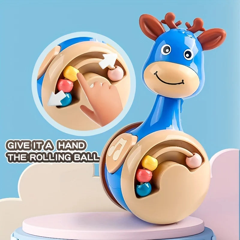 Juguete Rodante de Venadito – Roly Poly para Bebés