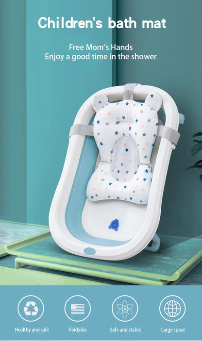 Almohada de Soporte para Baño de Bebé – Antideslizante