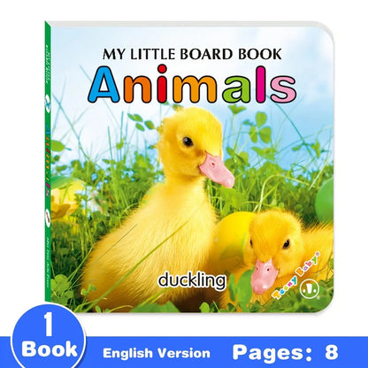 Set de Libros de Cartón para Bebés – Colores y Palabras