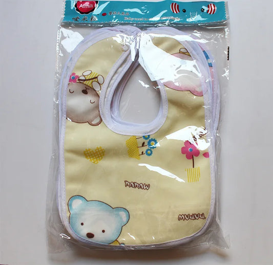 Babero de Bebé con Broche – Diseño de Ositos