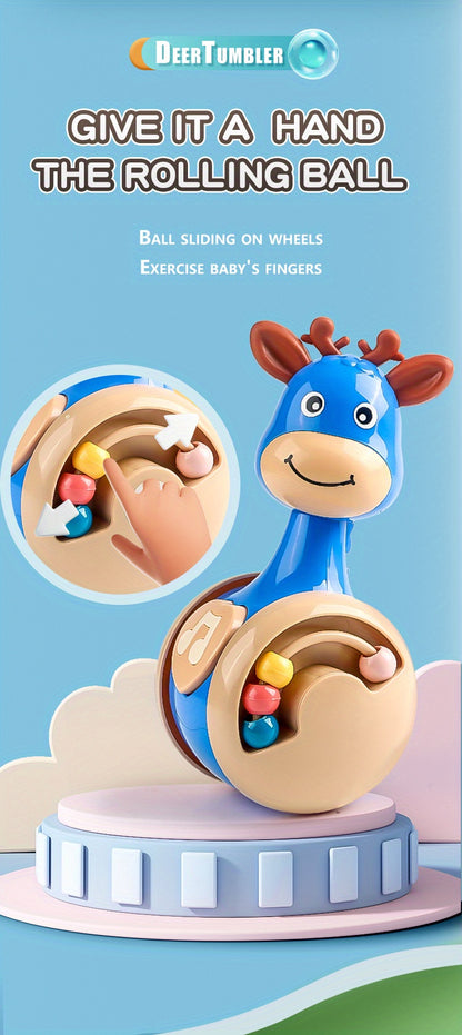 Juguete Rodante de Venadito – Roly Poly para Bebés