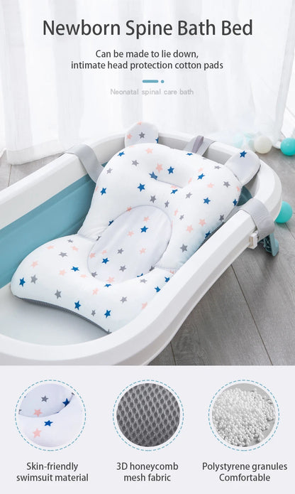 Almohada de Soporte para Baño de Bebé – Antideslizante
