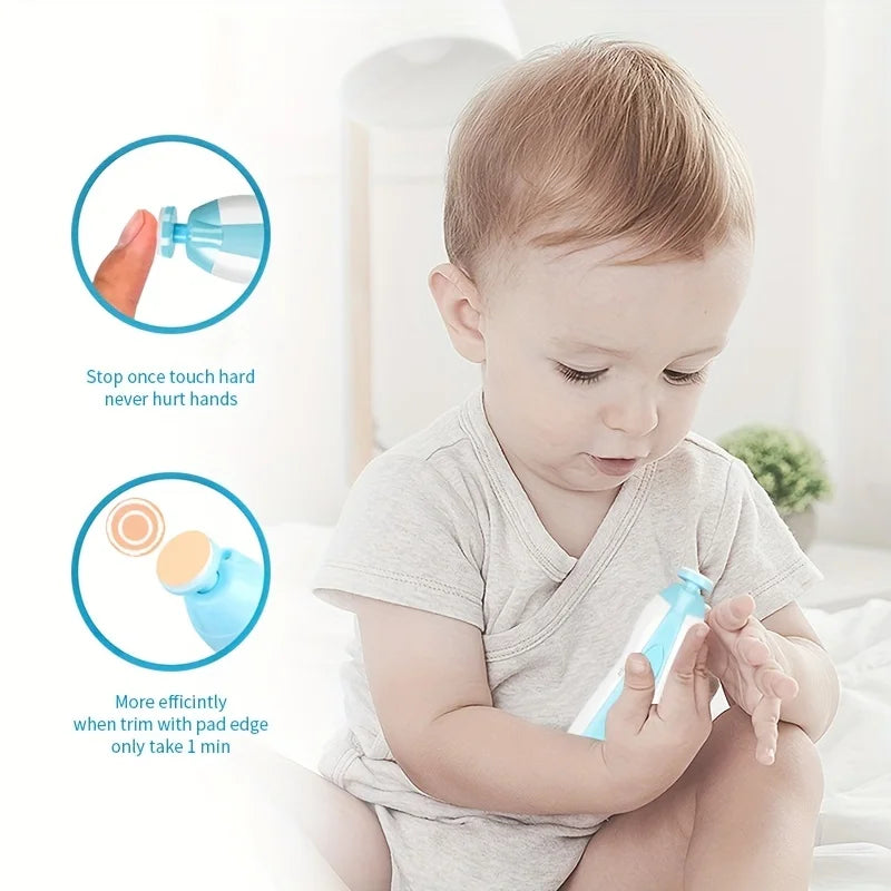 Lima Eléctrica de Uñas para Bebé (6 en 1)