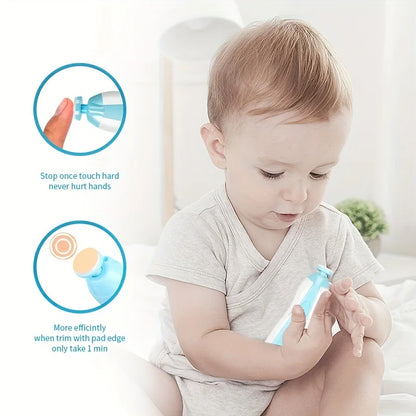 Lima Eléctrica de Uñas para Bebé (6 en 1)