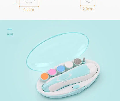 Lima Eléctrica de Uñas para Bebé (6 en 1)