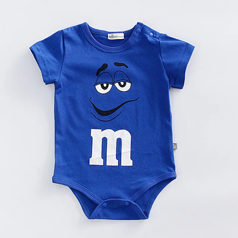 Body de Algodón Fino Estampado M&M (3-24M)