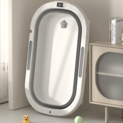 Tina de Baño Plegable para Bebé – Con Soporte Ergonómico