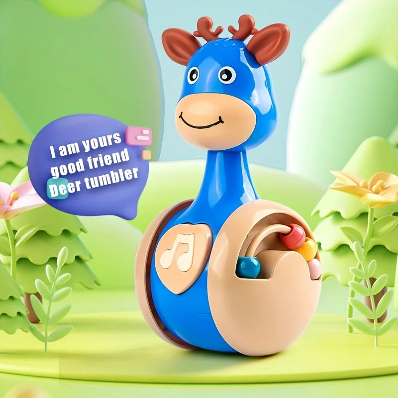 Juguete Rodante de Venadito – Roly Poly para Bebés