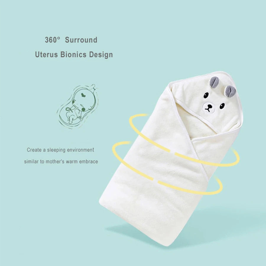Bata de Baño Infantil con Capucha Animal – Súper Suave y Absorbente