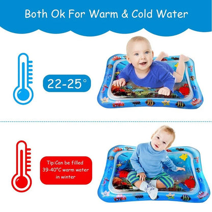 Almohadilla Inflable de Estimulación para Bebé – Tummy Time Acuática