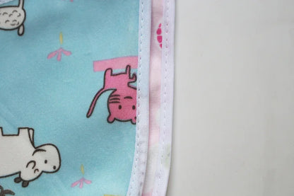 Babero de Bebé con Broche – Diseño de Ositos