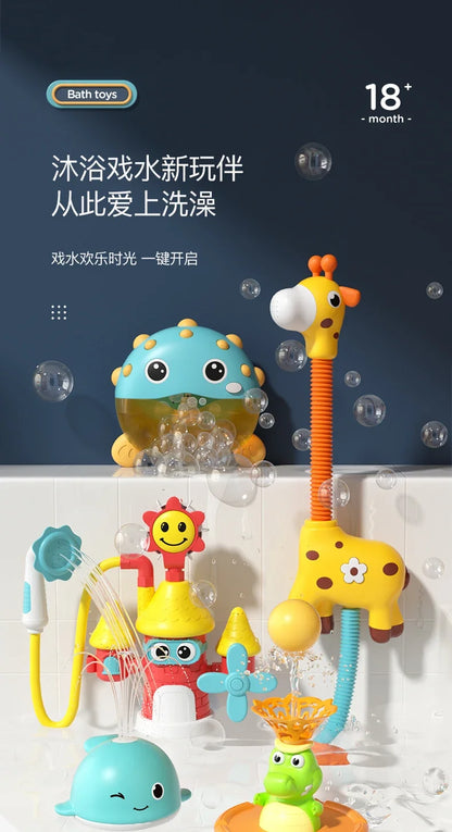 Juguetes de Baño Musicales y de Agua para Niños