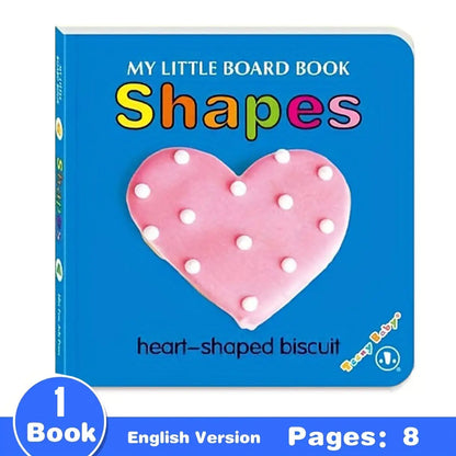 Set de Libros de Cartón para Bebés – Colores y Palabras