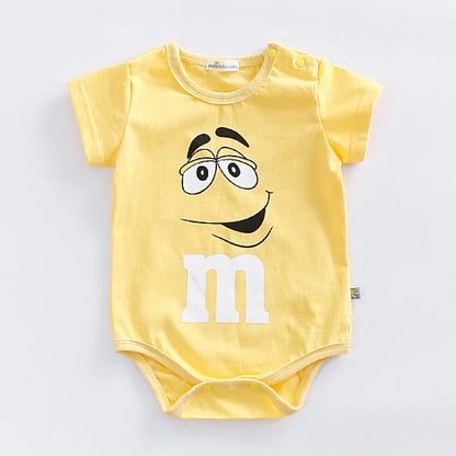 Body de Algodón Fino Estampado M&M (3-24M)