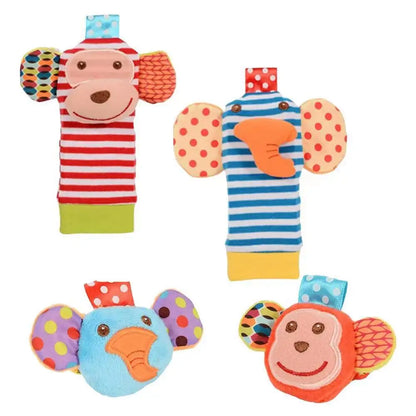 Set de Sonajeros y Muñequeras para Bebé – Estimulación y Diversión (0 a 24 meses)