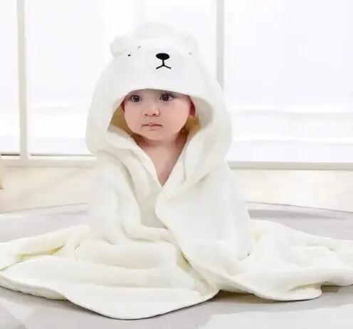 Bata de Baño Infantil con Capucha Animal – Súper Suave y Absorbente