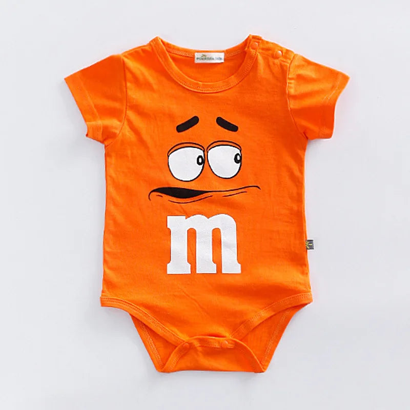 Body de Algodón Fino Estampado M&M (3-24M)
