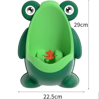 Orinal Portátil de Rana para Niños – Entrenador de Baño Divertido y Práctico