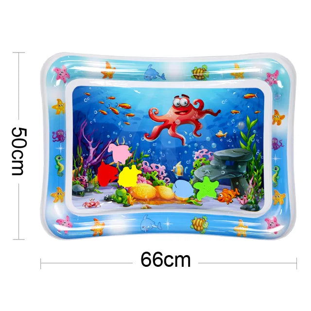 Almohadilla Inflable de Estimulación para Bebé – Tummy Time Acuática