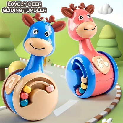 Juguete Rodante de Venadito – Roly Poly para Bebés