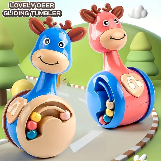 Juguete Rodante de Venadito – Roly Poly para Bebés