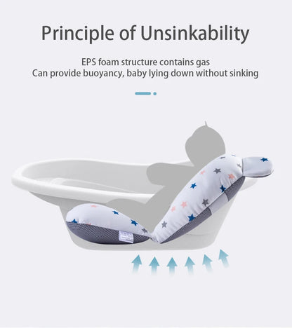 Almohada de Soporte para Baño de Bebé – Antideslizante