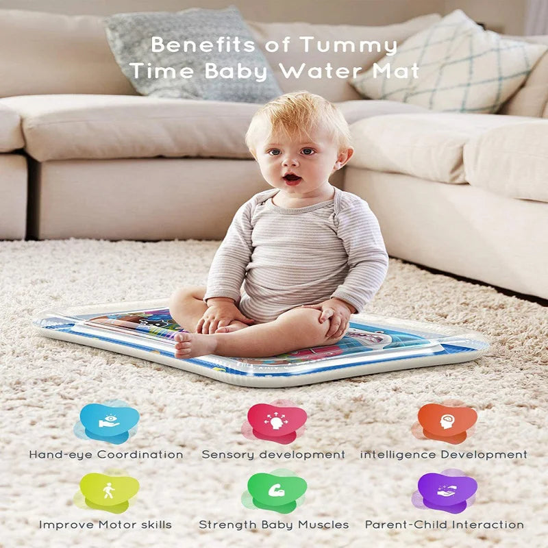 Almohadilla Inflable de Estimulación para Bebé – Tummy Time Acuática