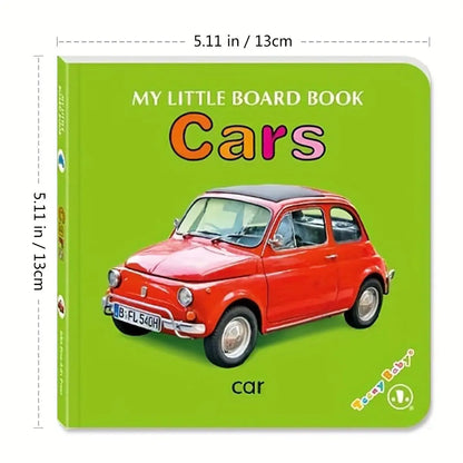 Set de Libros de Cartón para Bebés – Colores y Palabras